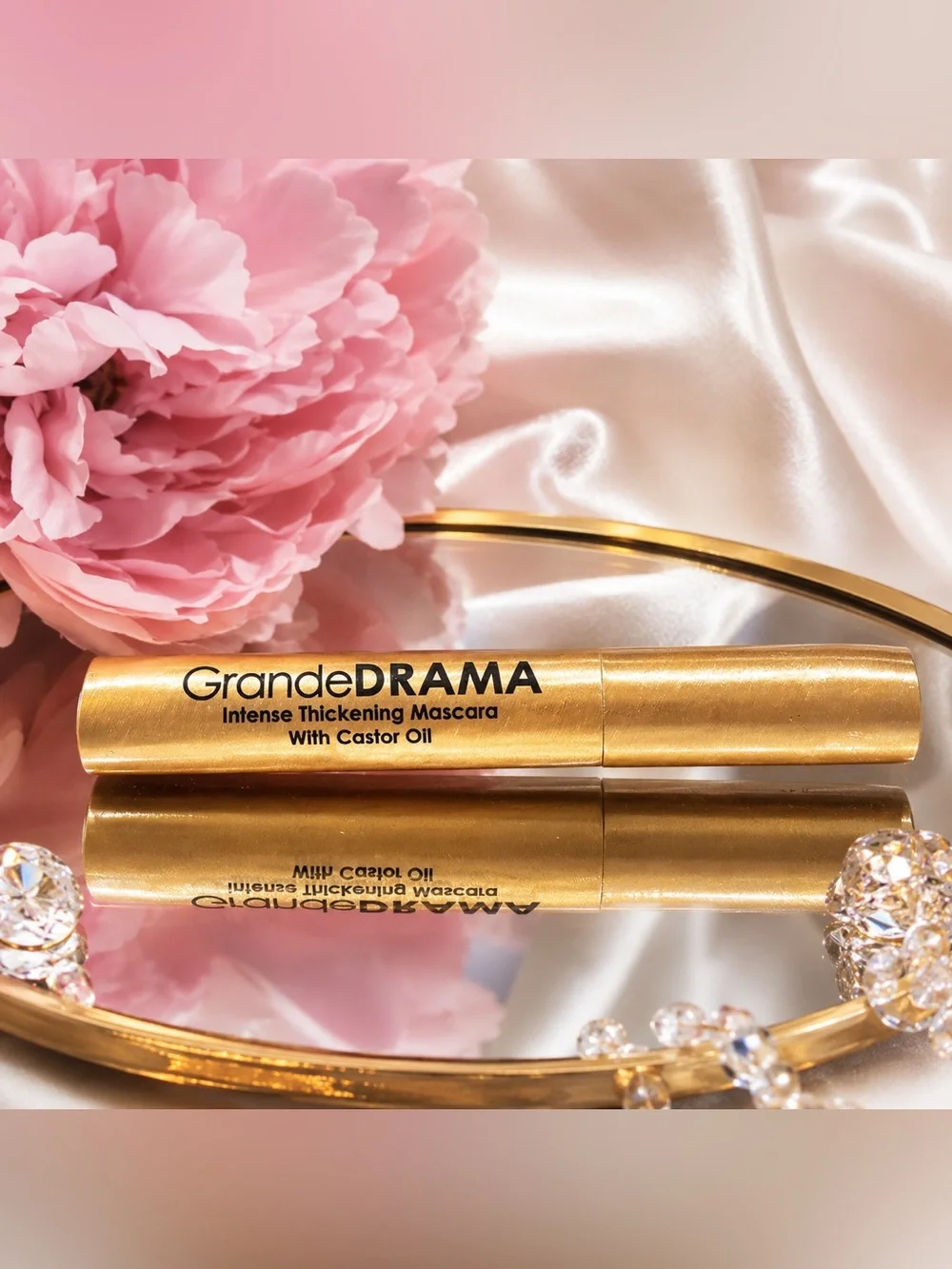 GrandeDRAMA Intense Thickening Mascara – Black 🖤✨